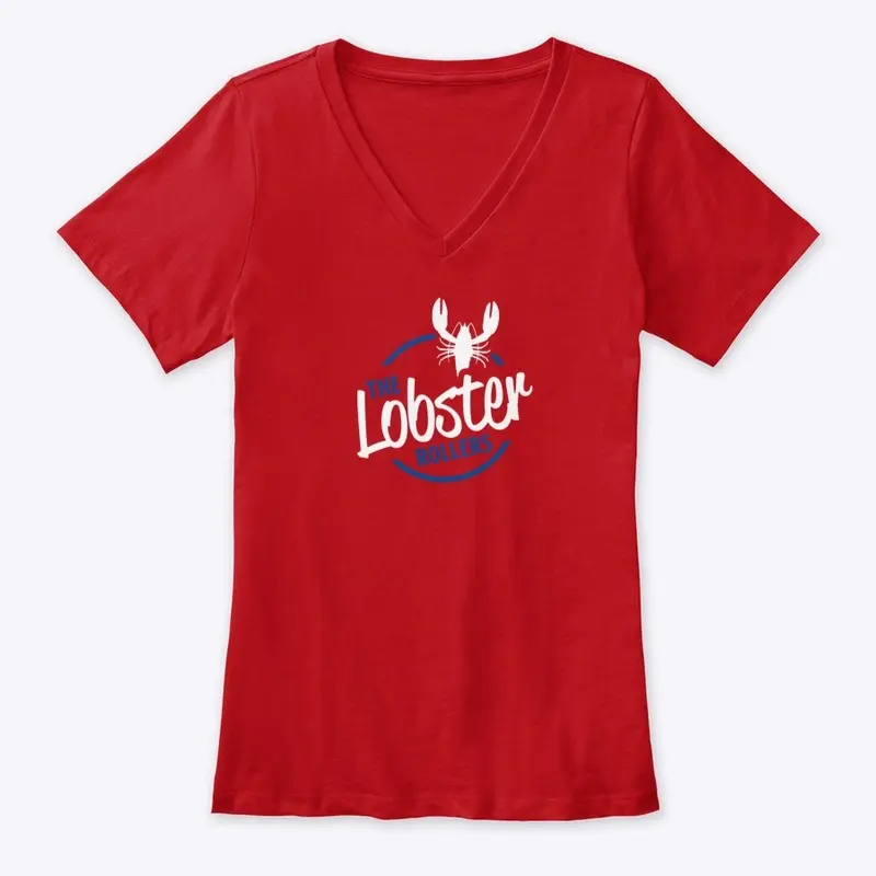 Womens V-Neck Red