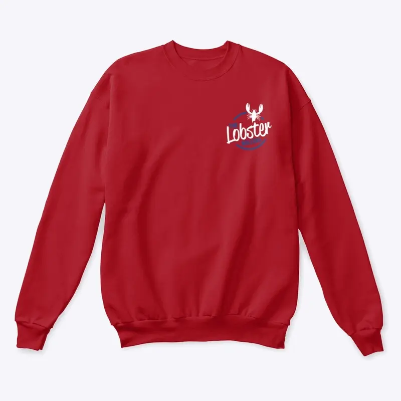 Red Crew Neck Sweatshirt