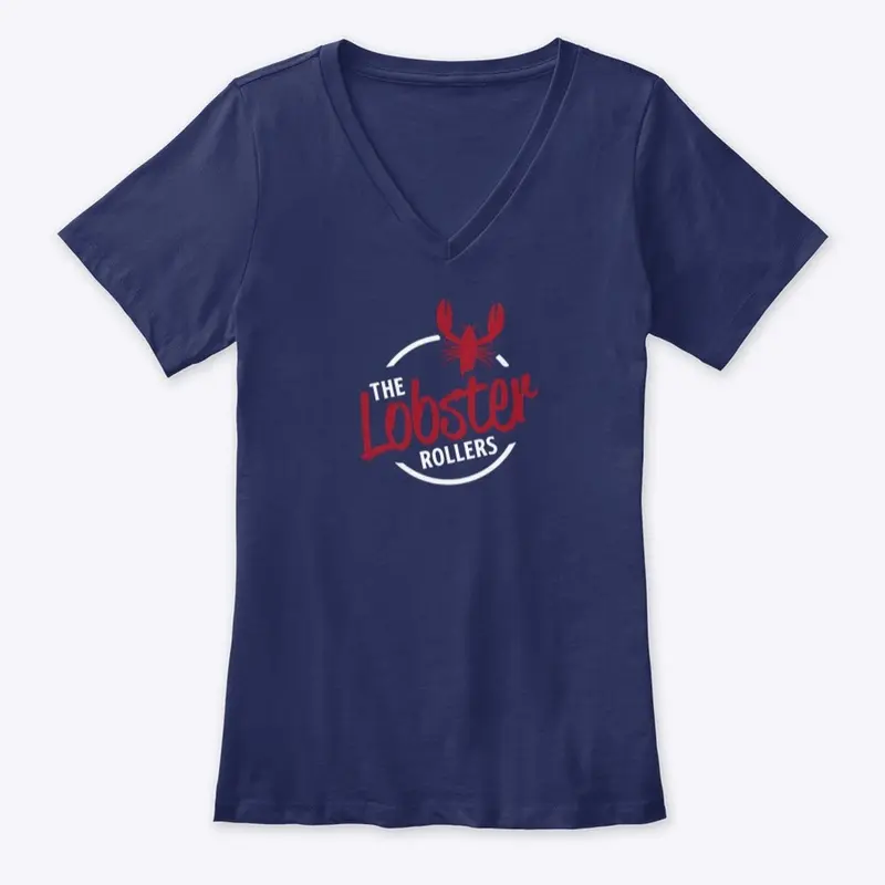 Womens V-Neck Navy